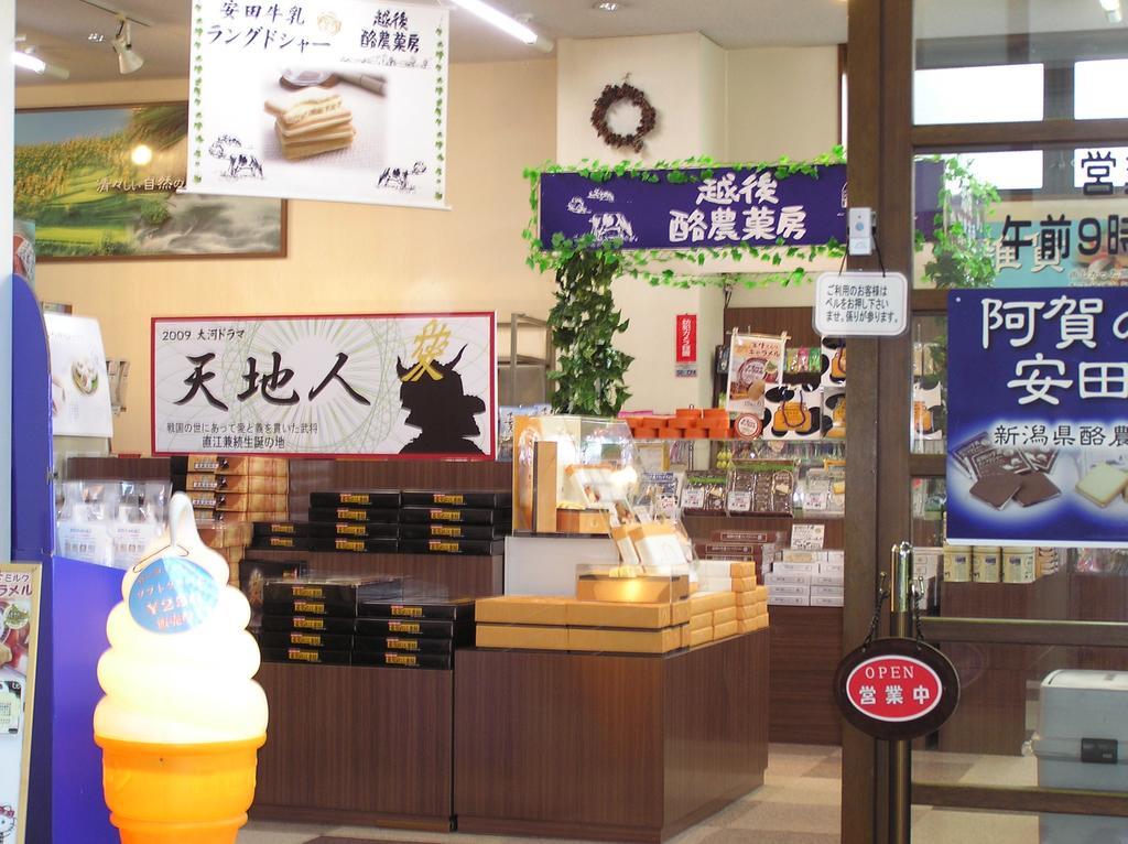 南鱼沼市 Ishiuchi Yungparunas酒店 外观 照片